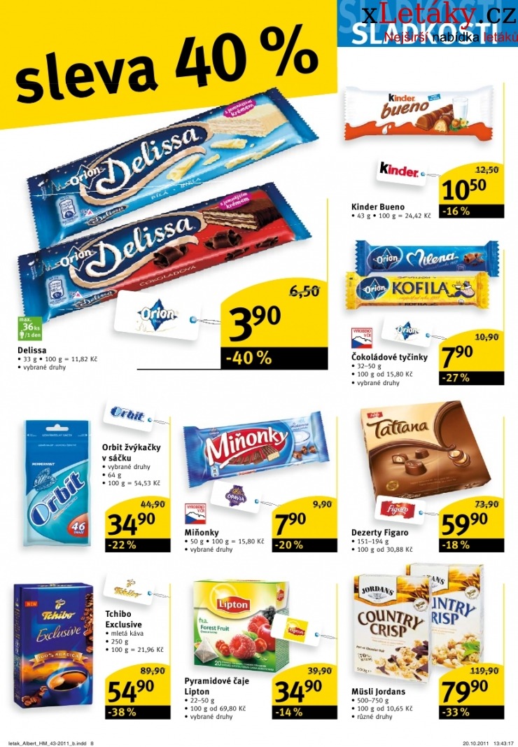 leták Albert Hypermarket leták strana 1 leták Albert Hypermarket leták strana 1