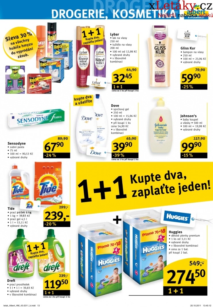 leták Albert Hypermarket leták strana 1 leták Albert Hypermarket leták strana 1