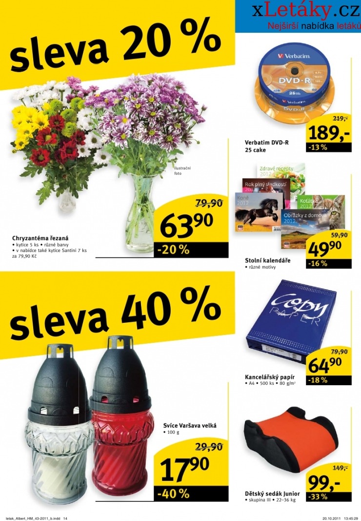 leták Albert Hypermarket leták strana 1 leták Albert Hypermarket leták strana 1