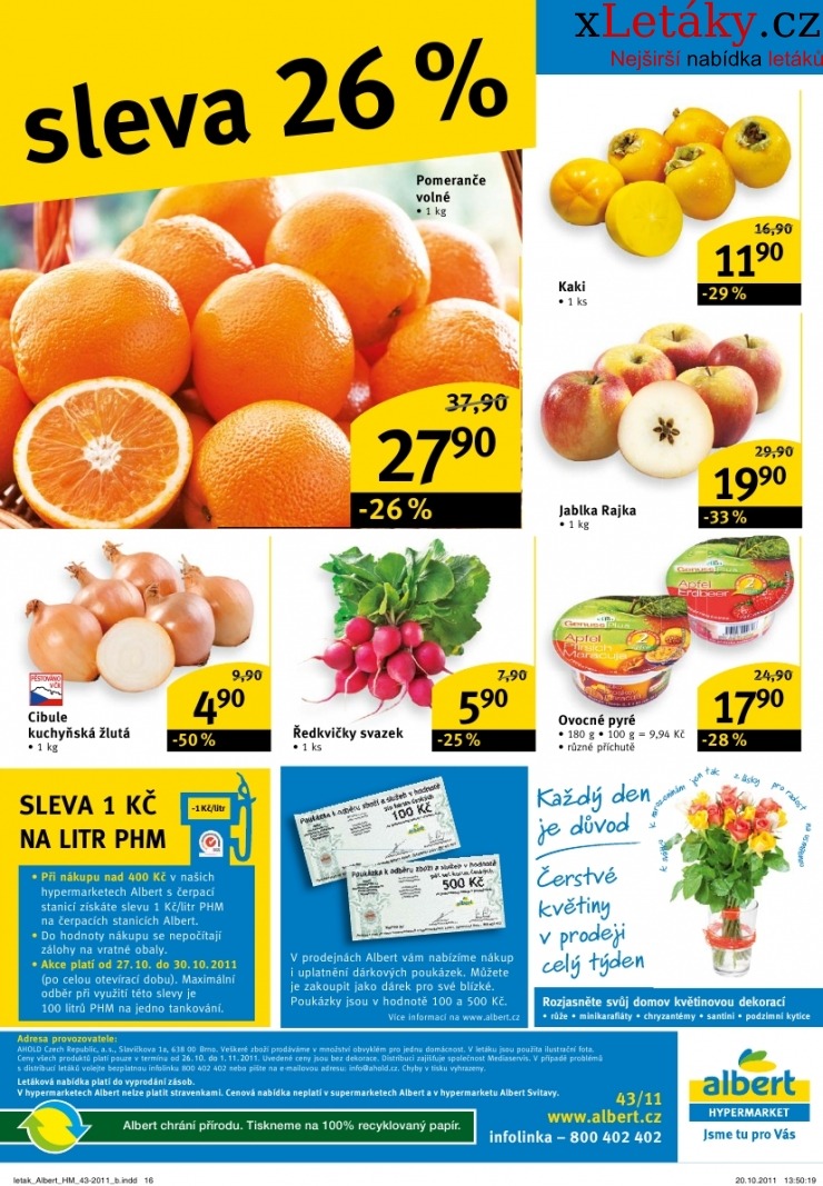 leták Albert Hypermarket leták strana 1 leták Albert Hypermarket leták strana 1