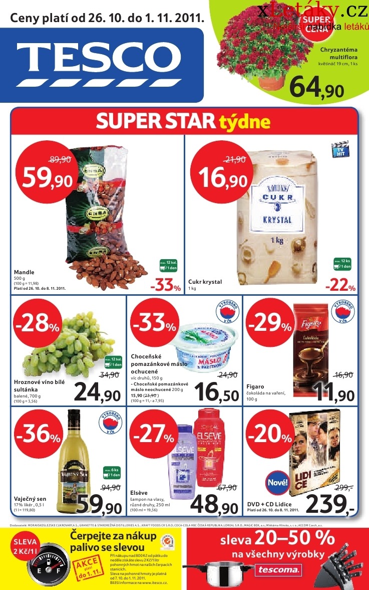 letk Tesco aktuln letk strana 1