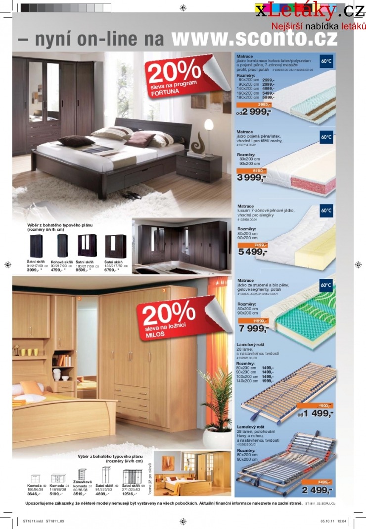 leták Sconto nábytek leták strana 1 leták Sconto nábytek leták strana 1