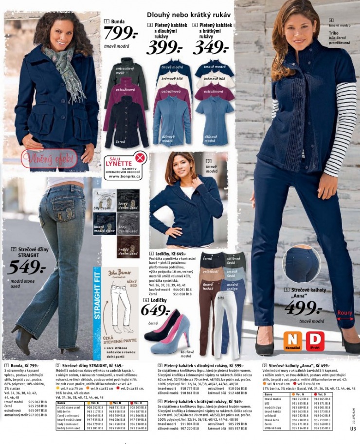 leták Bonprix strana 1 leták Bonprix strana 1