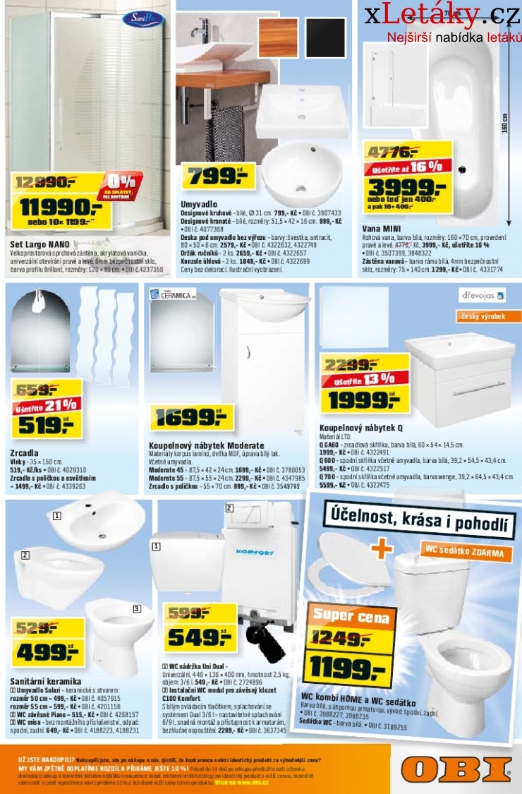 leták OBI leták strana 1 leták OBI leták strana 1
