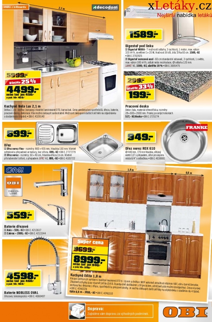 leták OBI leták strana 1 leták OBI leták strana 1