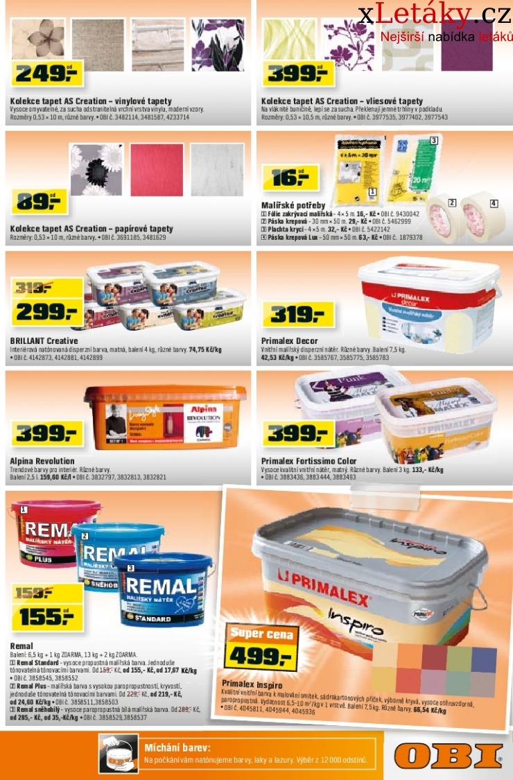 leták OBI leták strana 1 leták OBI leták strana 1