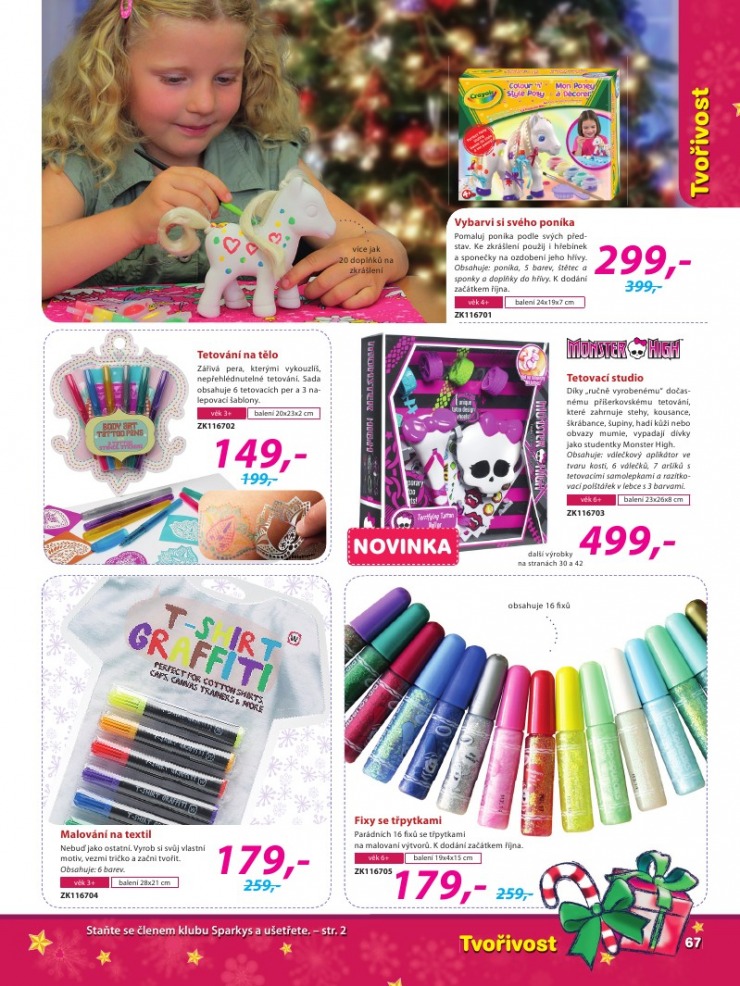 leták Sparkys strana 1 leták Sparkys strana 1