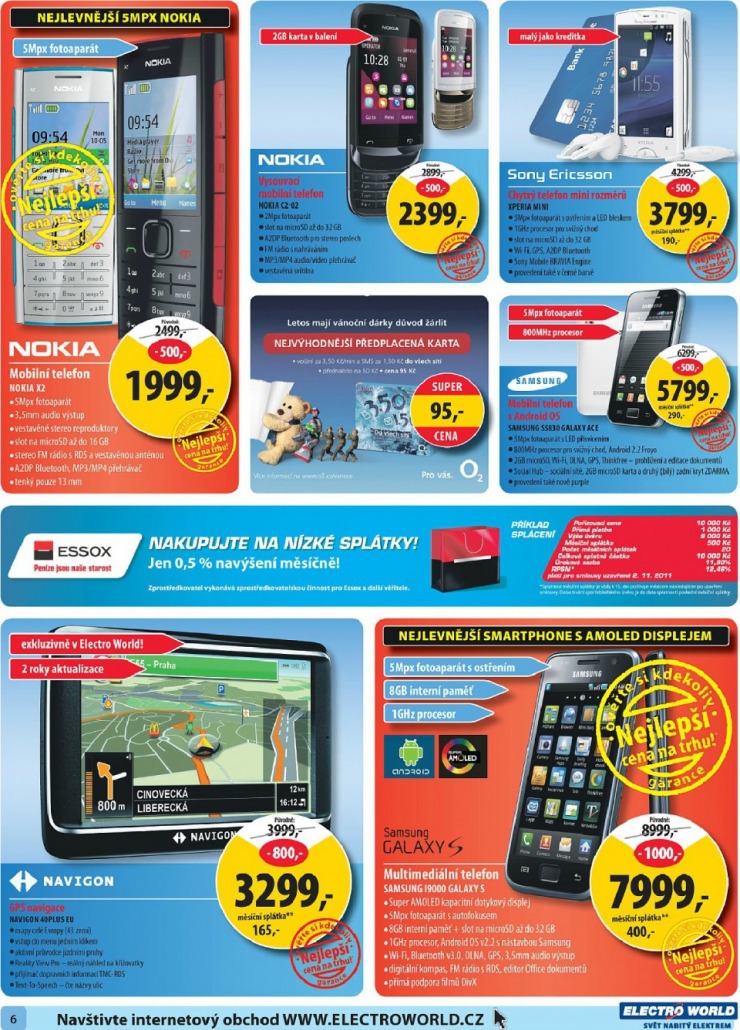 leták Electro World strana 1 leták Electro World strana 1