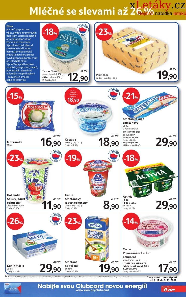 let�k Tesco aktu�ln� let�k strana 1