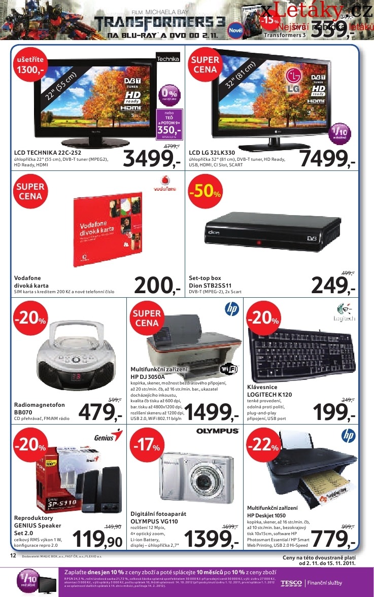 let�k Tesco aktu�ln� let�k strana 1