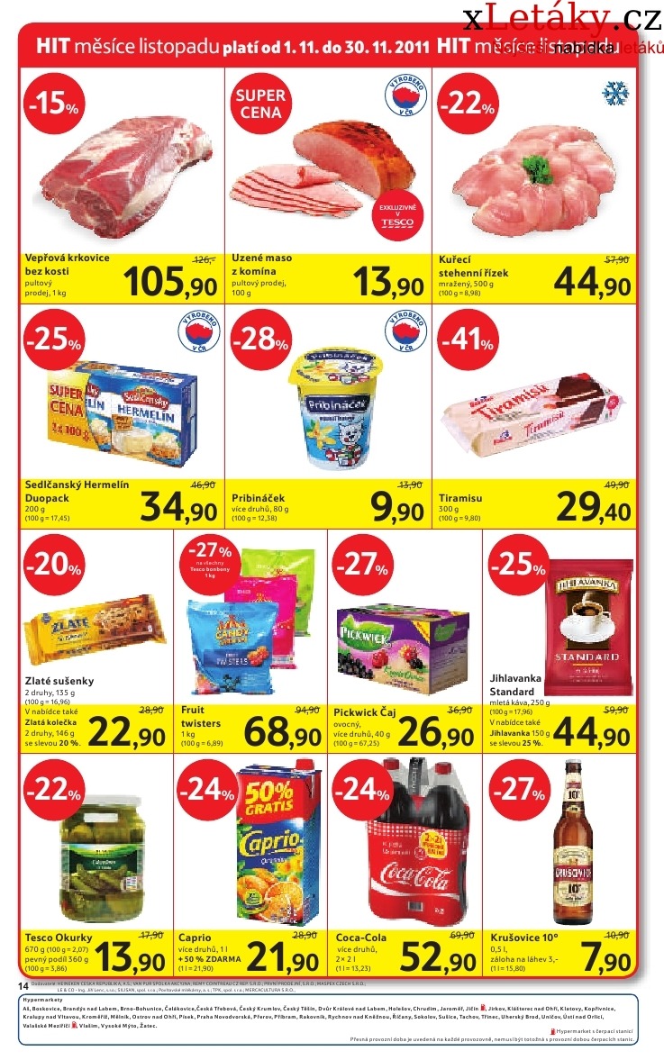 let�k Tesco aktu�ln� let�k strana 1