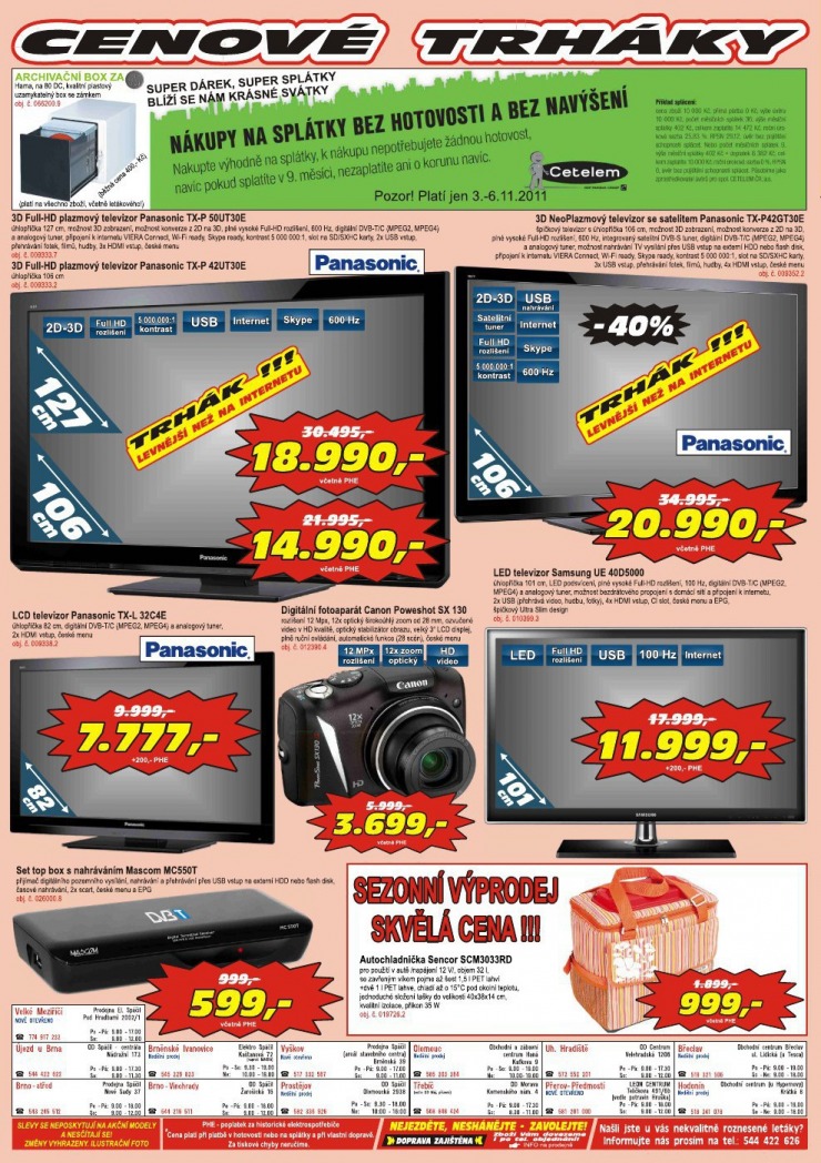 leták Elektro Spáčil strana 1 leták Elektro Spáčil strana 1
