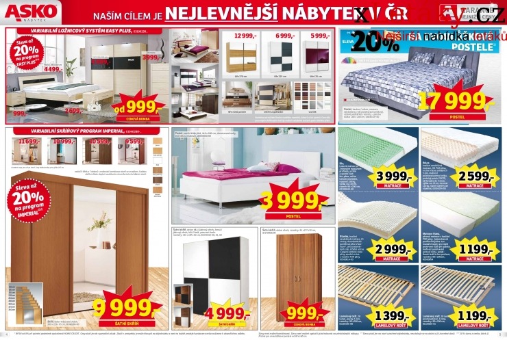 leták Asko nábytek akční leták strana 1 leták Asko nábytek akční leták strana 1