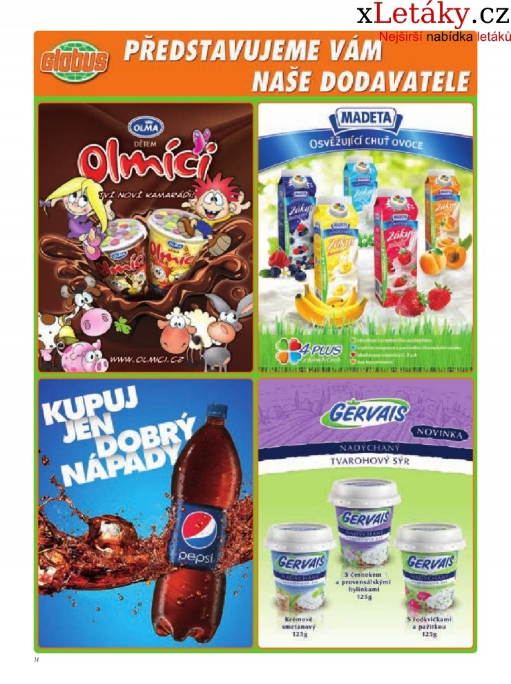 leták Globus leták strana 1 leták Globus leták strana 1