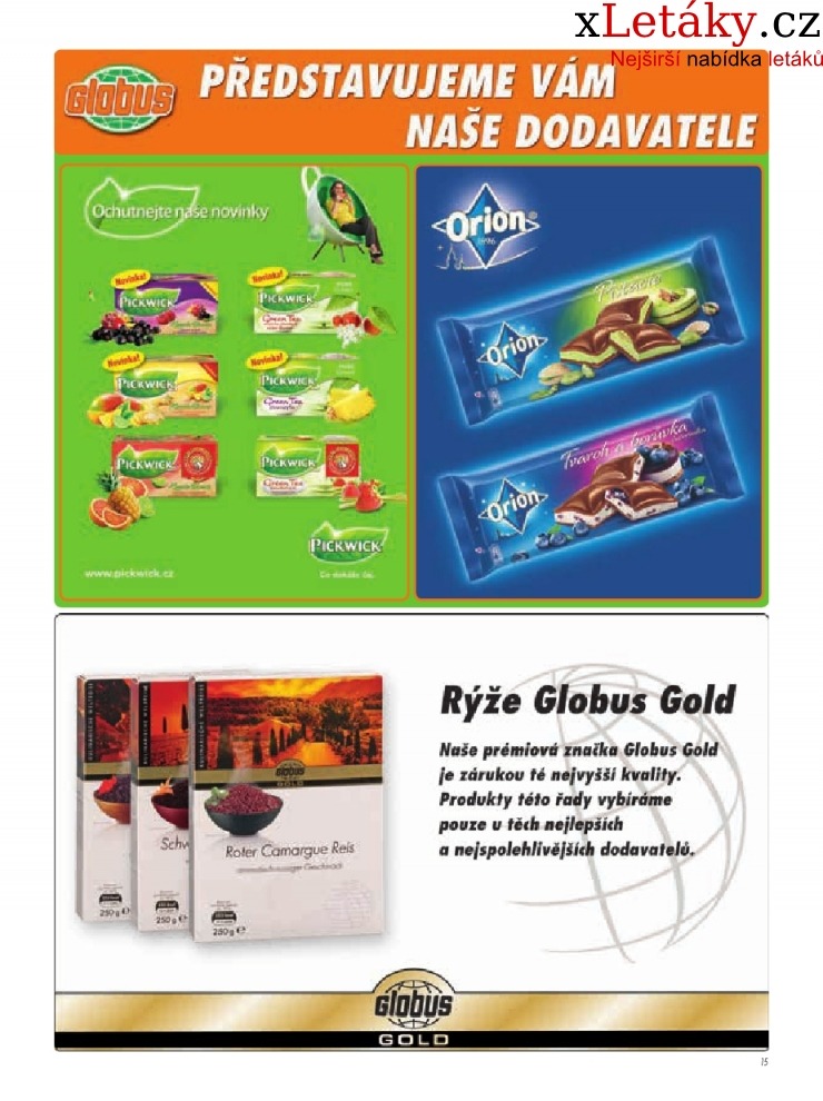 leták Globus leták strana 1 leták Globus leták strana 1
