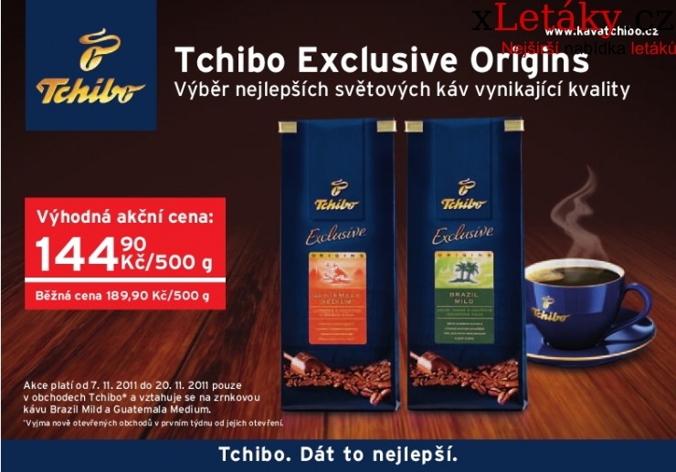 leták Tchibo leták strana 1 leták Tchibo leták strana 1