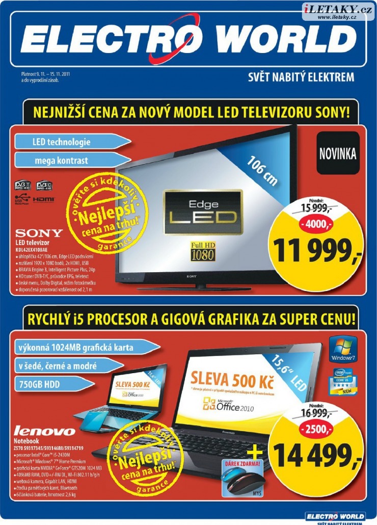 letk Electro World strana 1