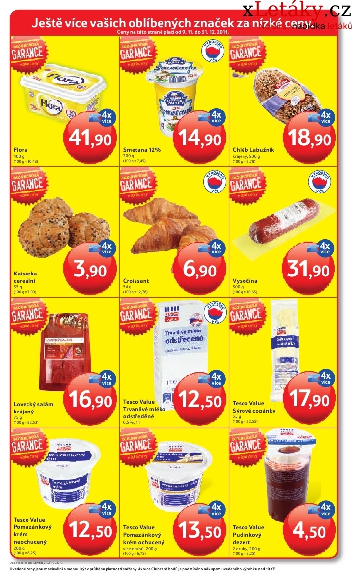 leták Tesco leták strana 1 leták Tesco leták strana 1