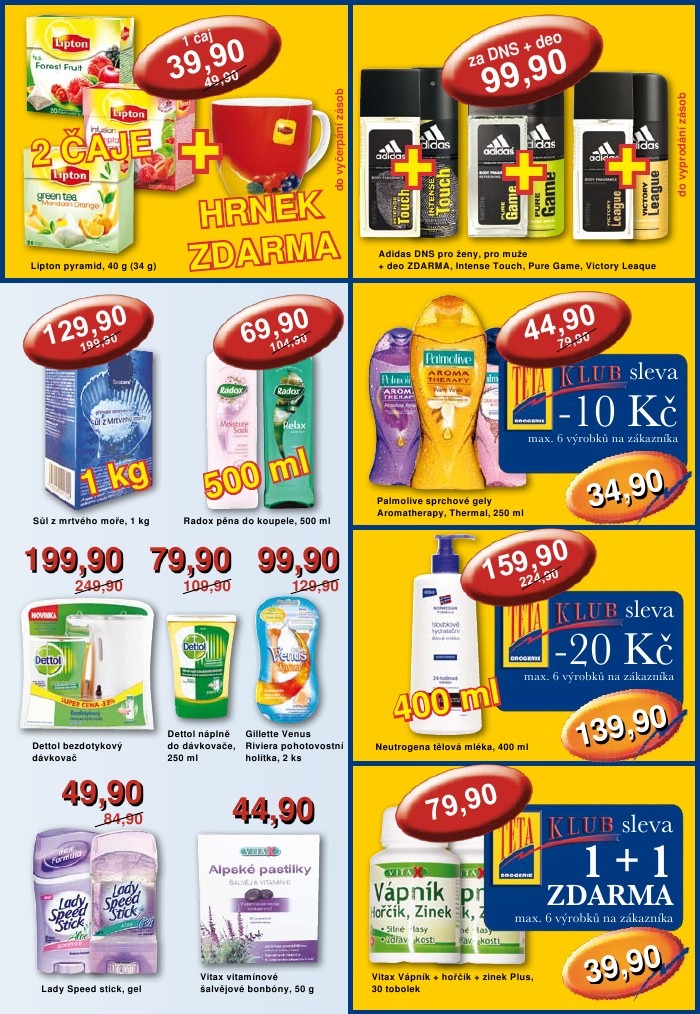 leták TETA drogerie strana 1 leták TETA drogerie strana 1