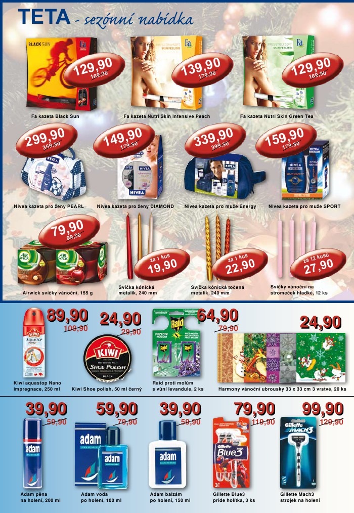 leták TETA drogerie strana 1 leták TETA drogerie strana 1
