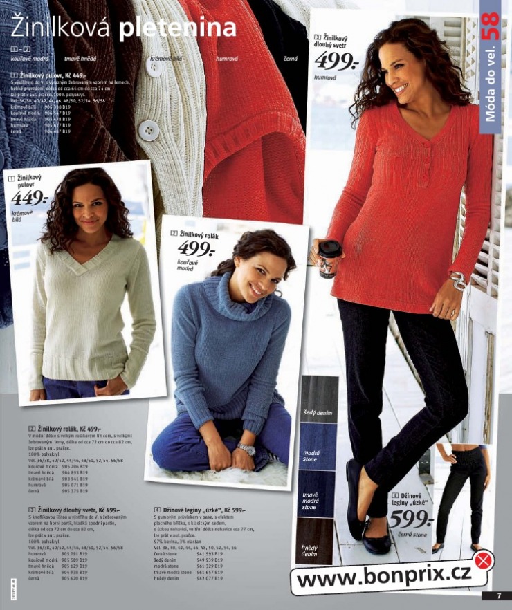 leták Bonprix strana 1 leták Bonprix strana 1