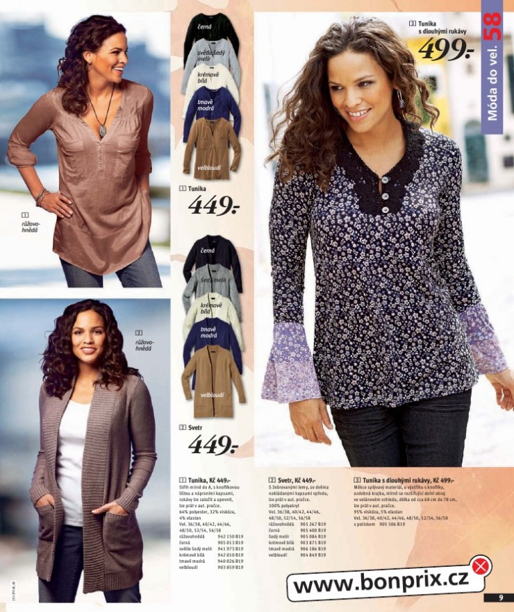 leták Bonprix strana 1 leták Bonprix strana 1