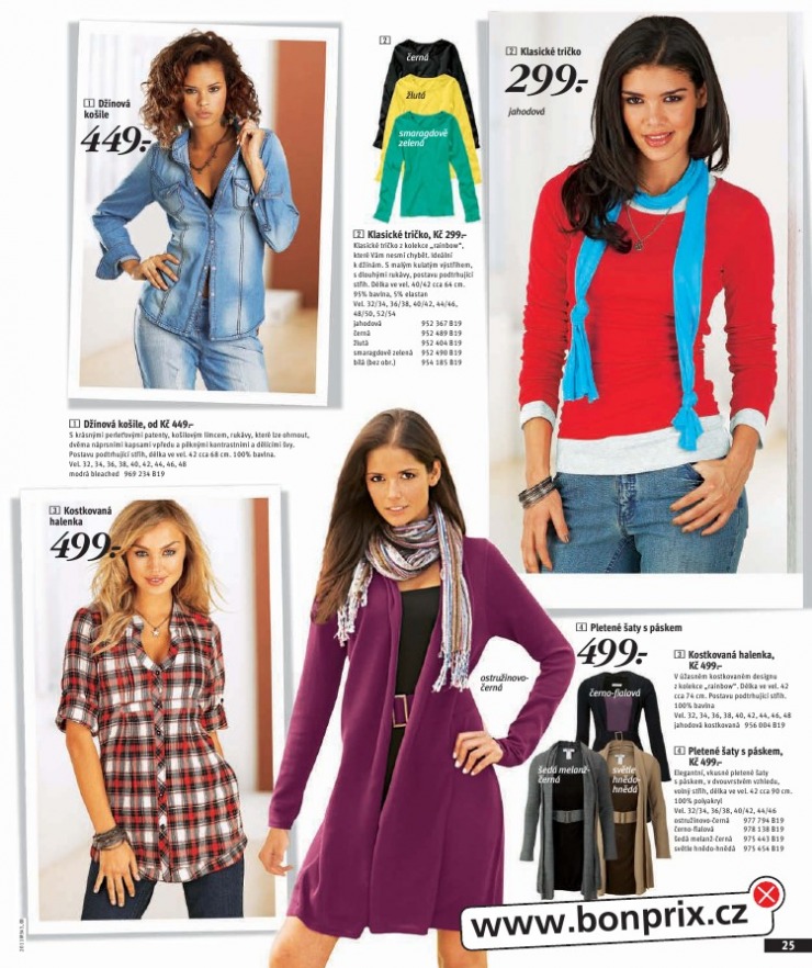 leták Bonprix strana 1 leták Bonprix strana 1