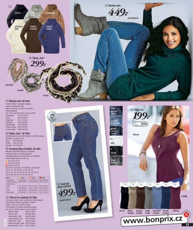 leták Bonprix strana 1 leták Bonprix strana 1