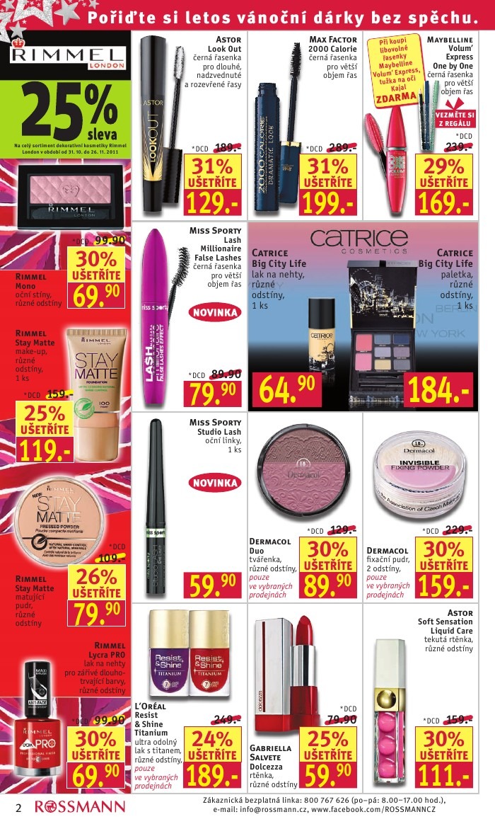 leták Rossmann strana 1 leták Rossmann strana 1