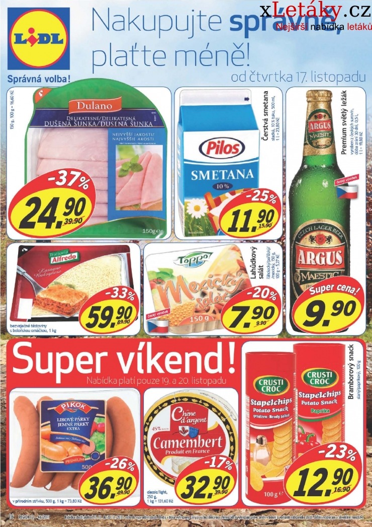leták Lidl akční leták strana 1 leták Lidl akční leták strana 1