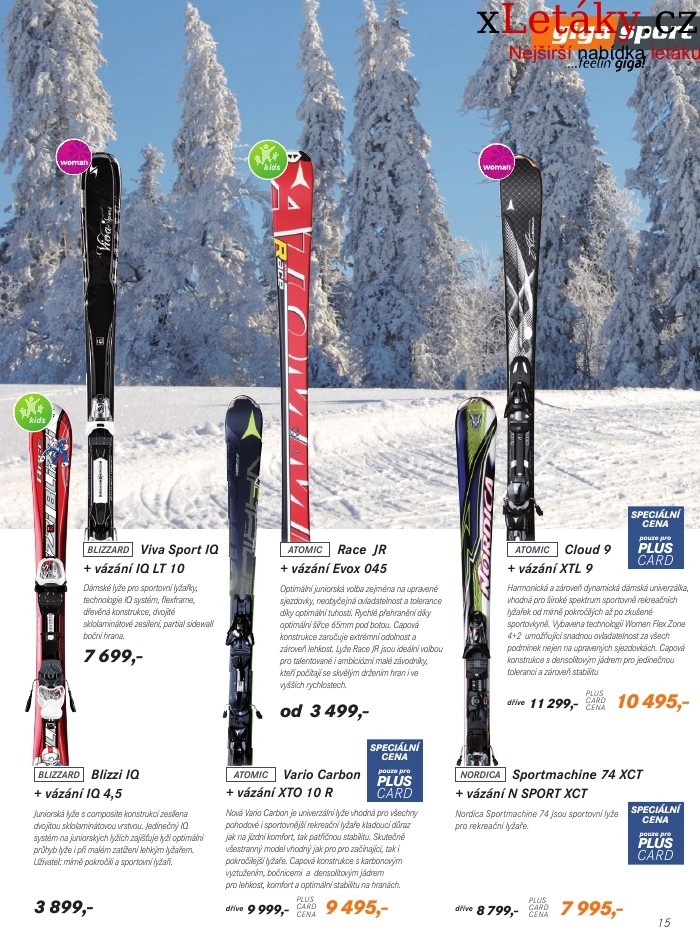 leták Gigasport aktuální leták strana 1 leták Gigasport aktuální leták strana 1