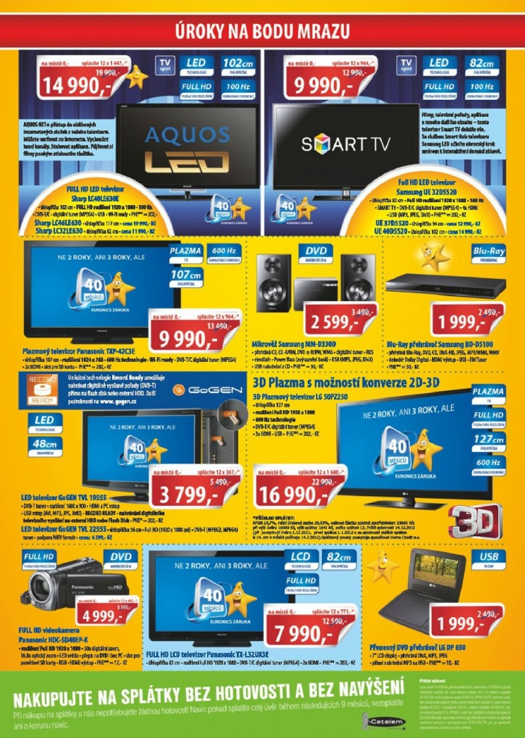 leták Euronics strana 1 leták Euronics strana 1