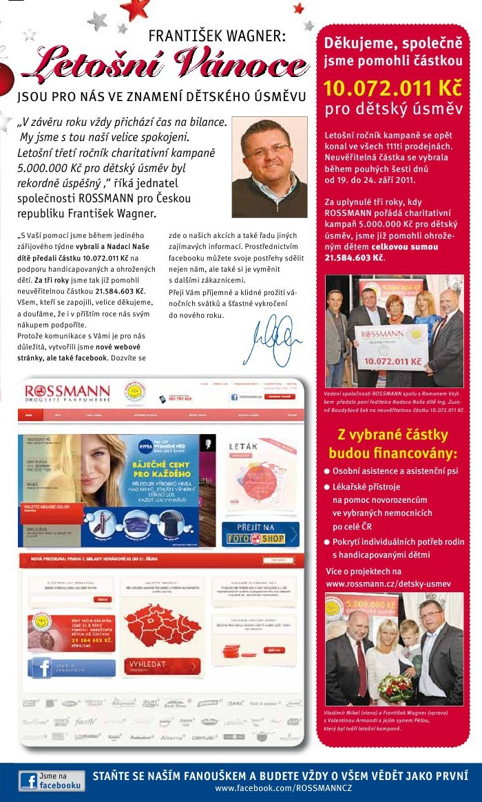 leták Rossmann strana 1 leták Rossmann strana 1