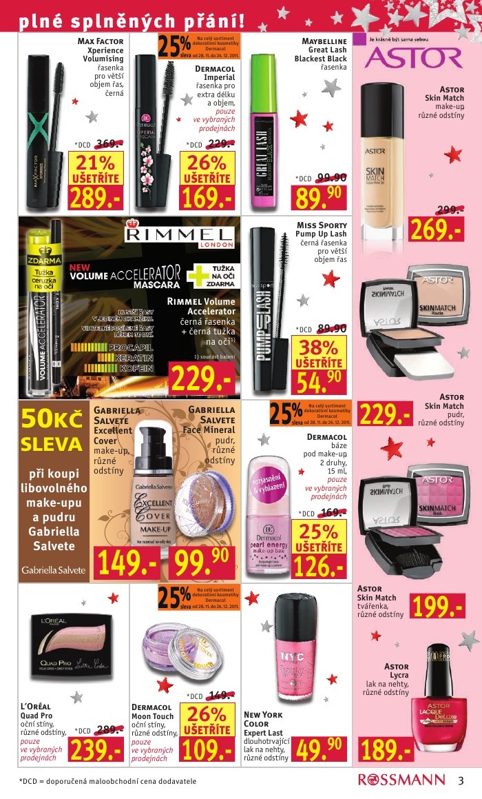 leták Rossmann strana 1 leták Rossmann strana 1