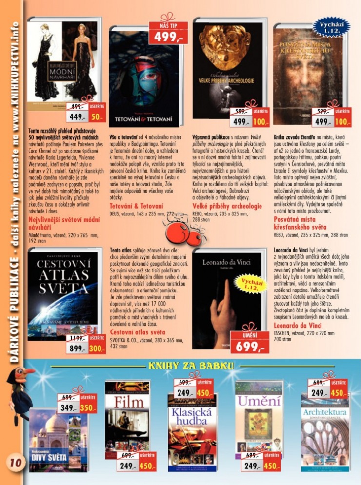 leták Knižní klenoty strana 1 leták Knižní klenoty strana 1