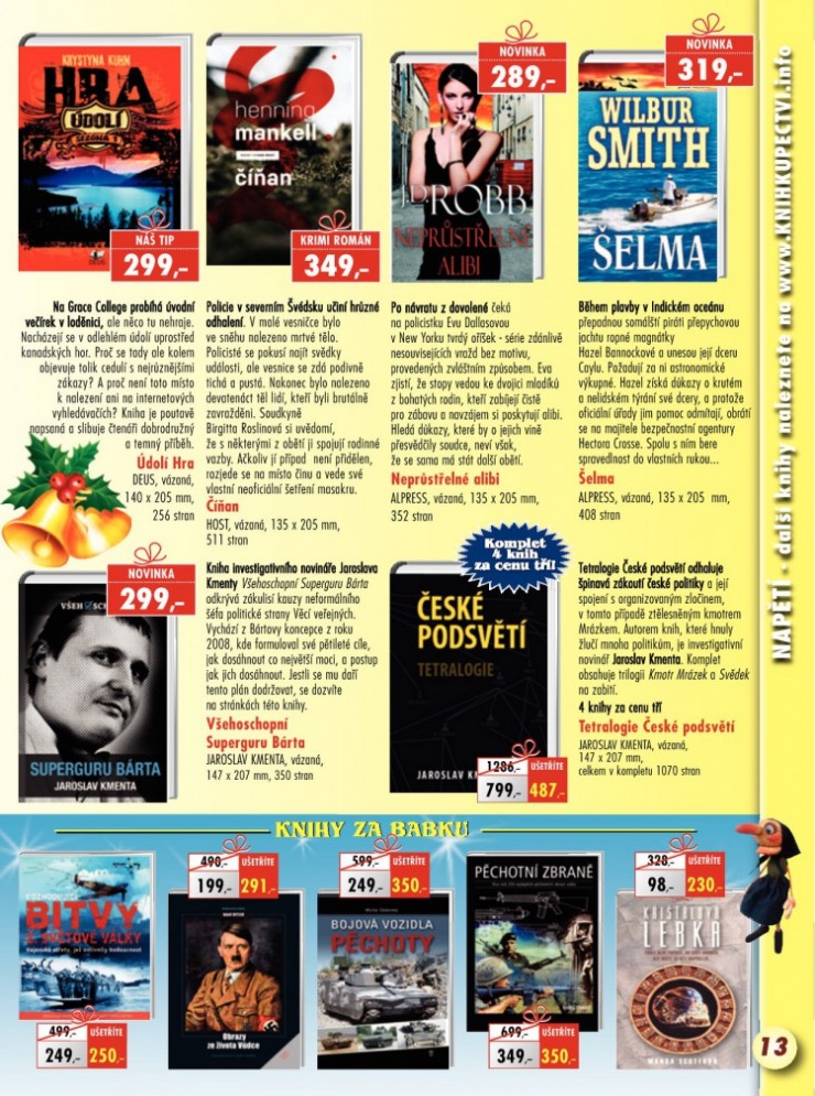 leták Knižní klenoty strana 1 leták Knižní klenoty strana 1