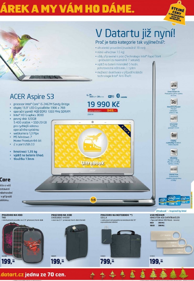 leták Datart strana 1 leták Datart strana 1