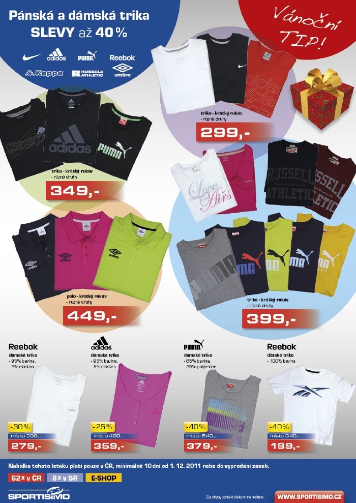 leták Sportisimo strana 1 leták Sportisimo strana 1