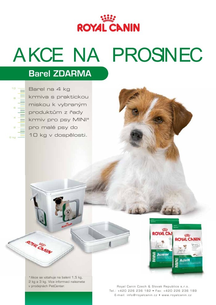 leták Pet Center strana 1 leták Pet Center strana 1