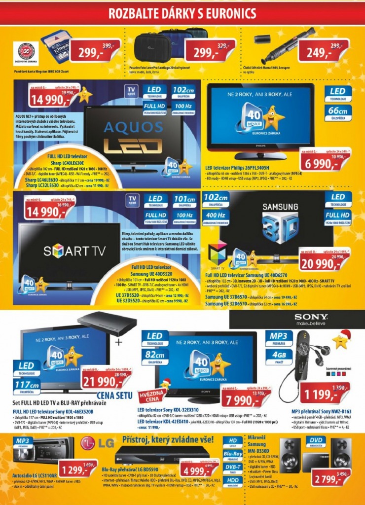 leták Euronics strana 1 leták Euronics strana 1