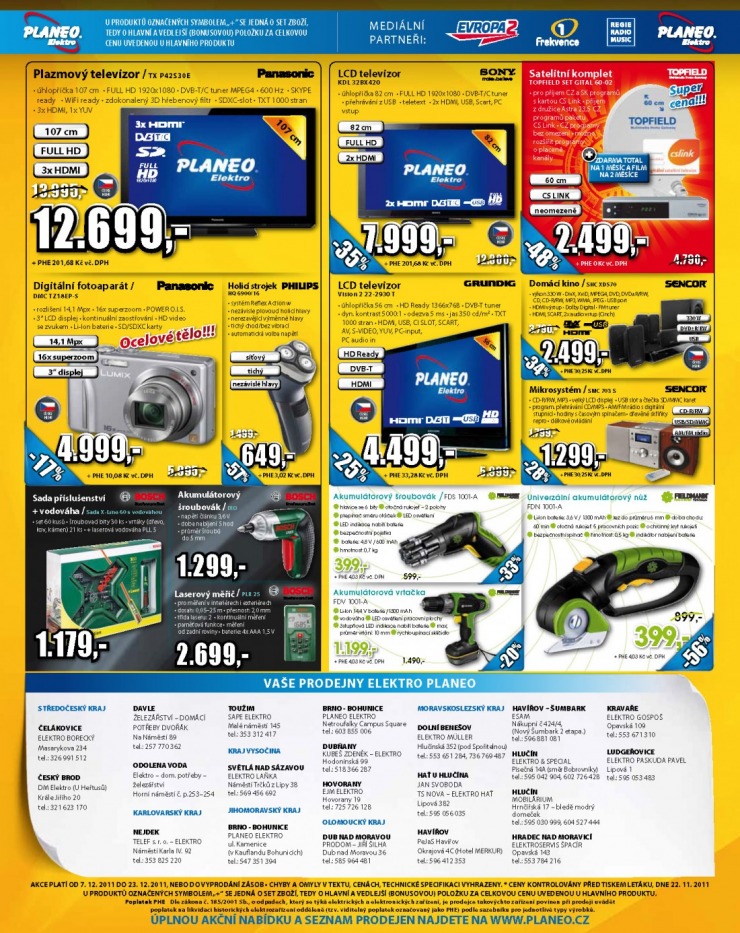 leták Planeo Elektro strana 1 leták Planeo Elektro strana 1