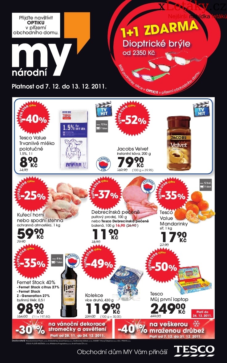 letk Tesco aktuln letk strana 1