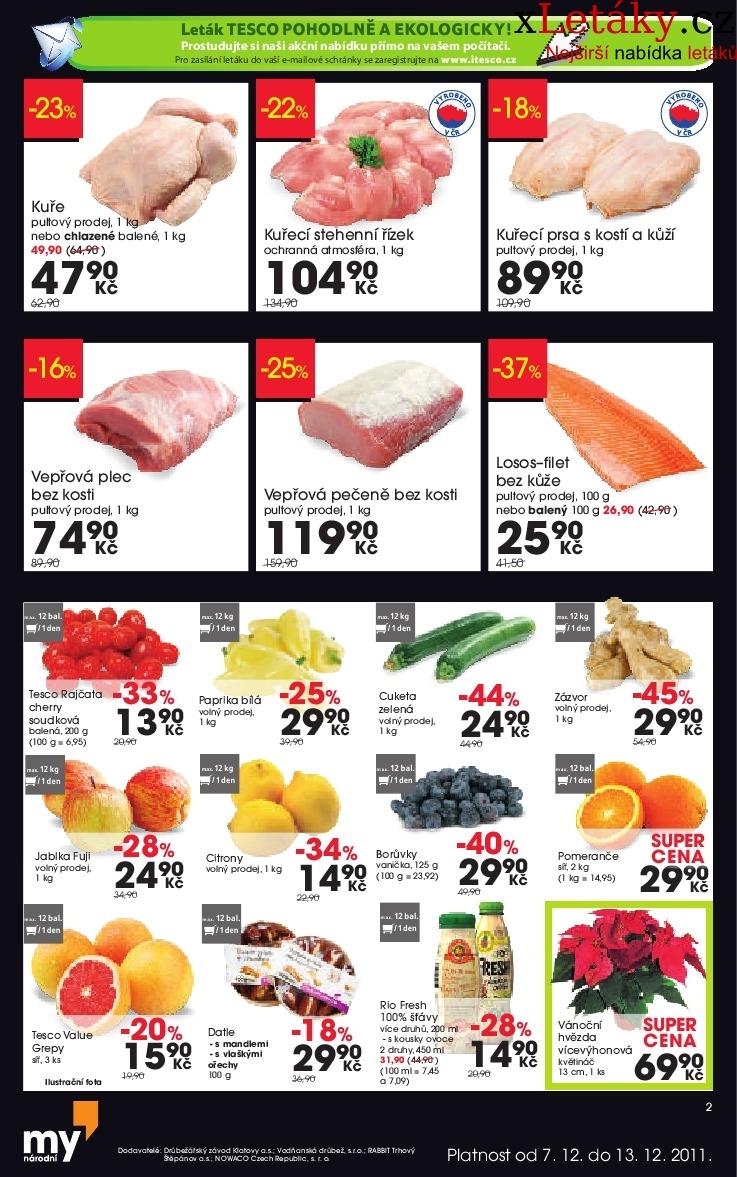 leták Tesco aktuální leták strana 1 leták Tesco aktuální leták strana 1