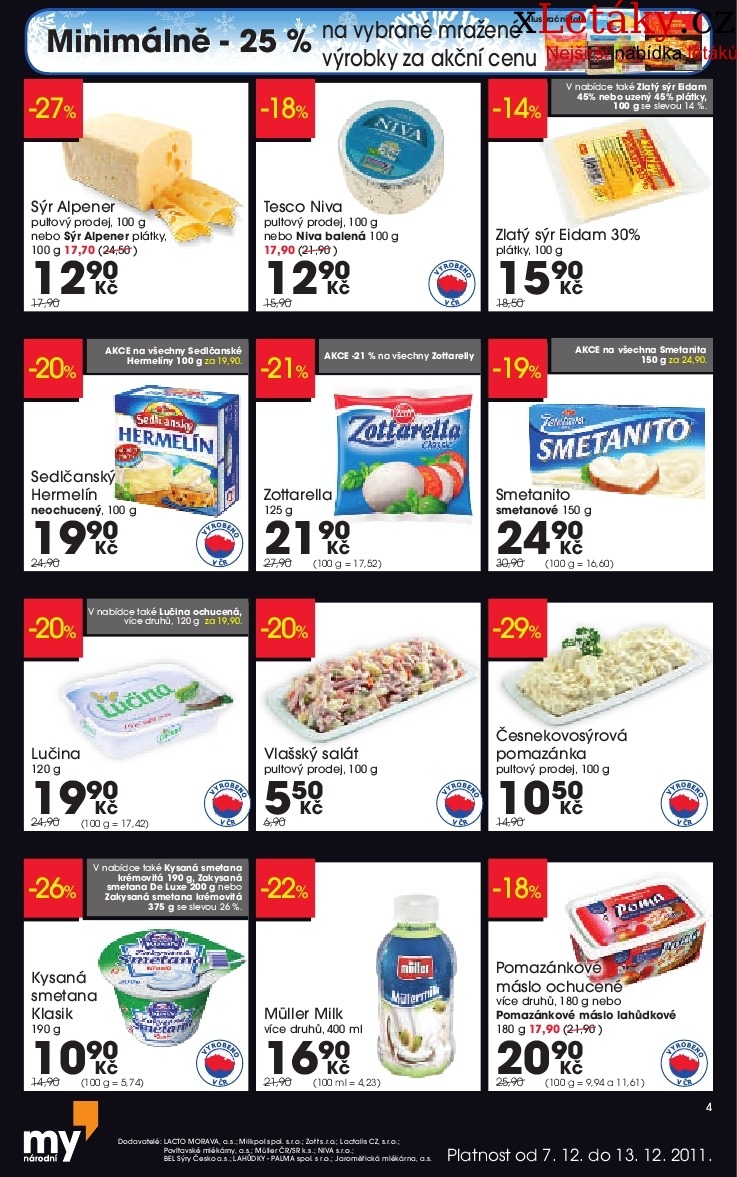 let�k Tesco aktu�ln� let�k strana 1