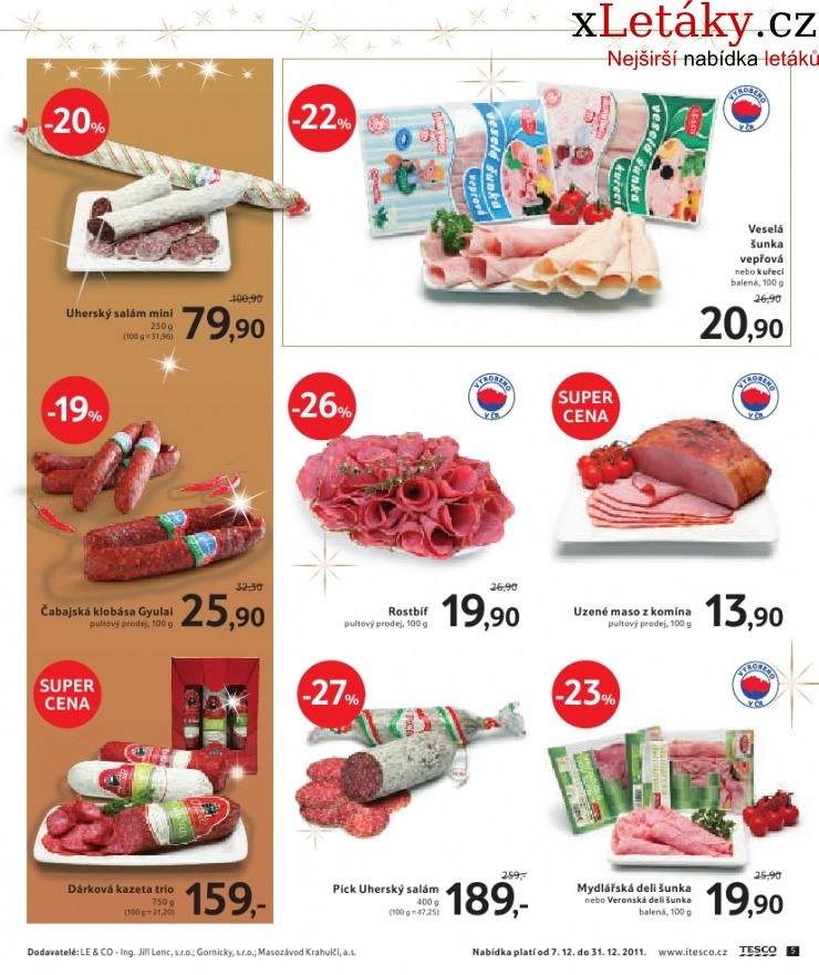 let�k Tesco aktu�ln� let�k strana 1