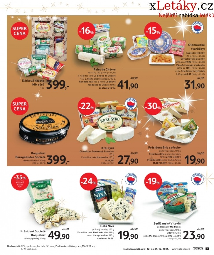 let�k Tesco aktu�ln� let�k strana 1