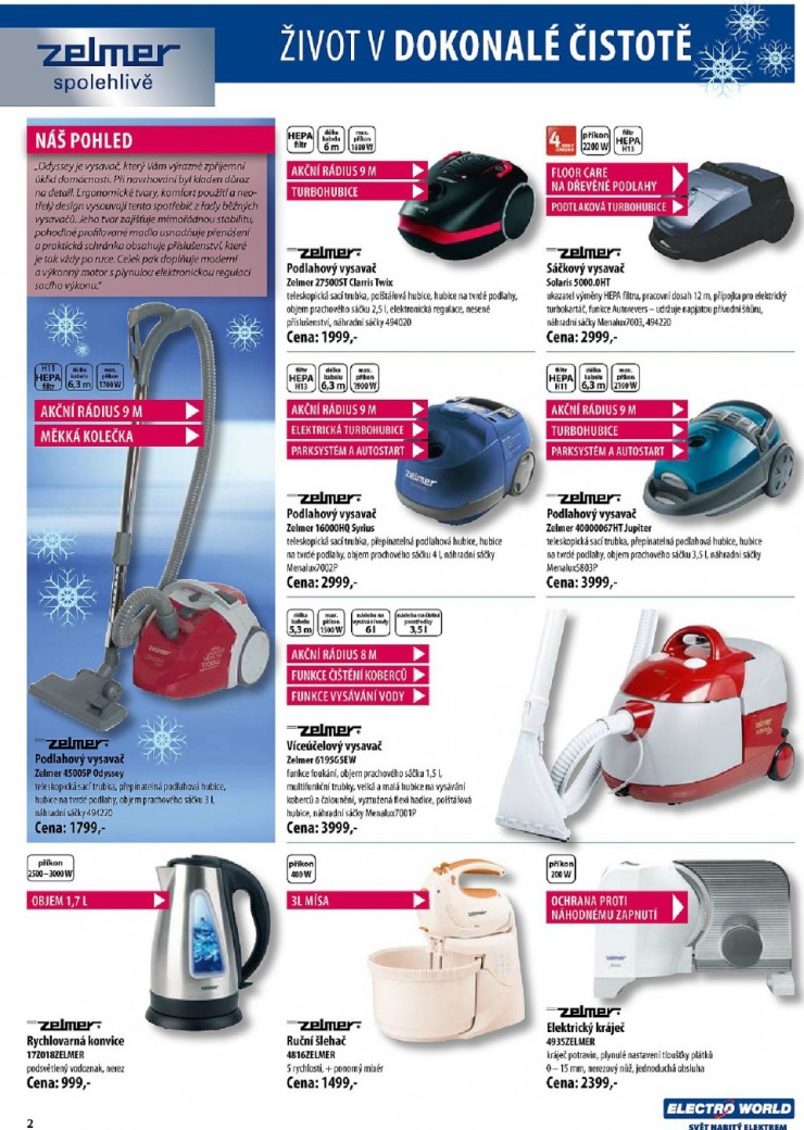 leták Electro World strana 1 leták Electro World strana 1