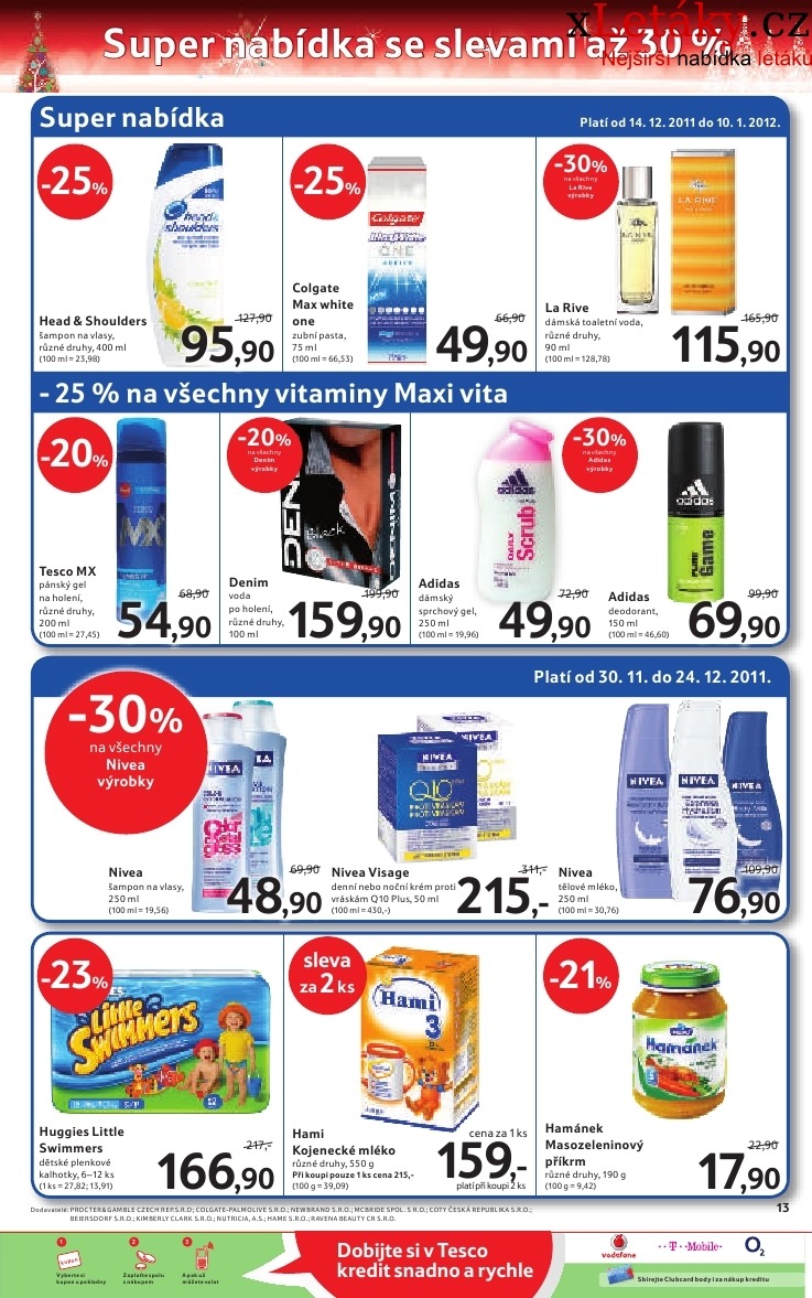 leták Tesco leták strana 1 leták Tesco leták strana 1