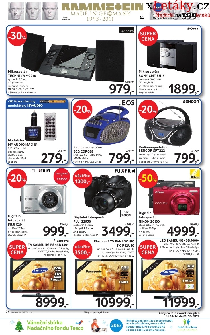 leták Tesco leták strana 1 leták Tesco leták strana 1