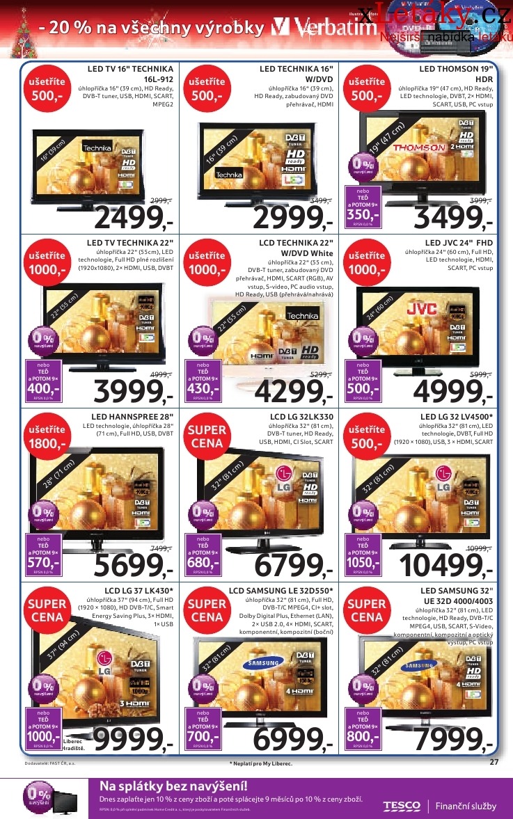 leták Tesco leták strana 1 leták Tesco leták strana 1